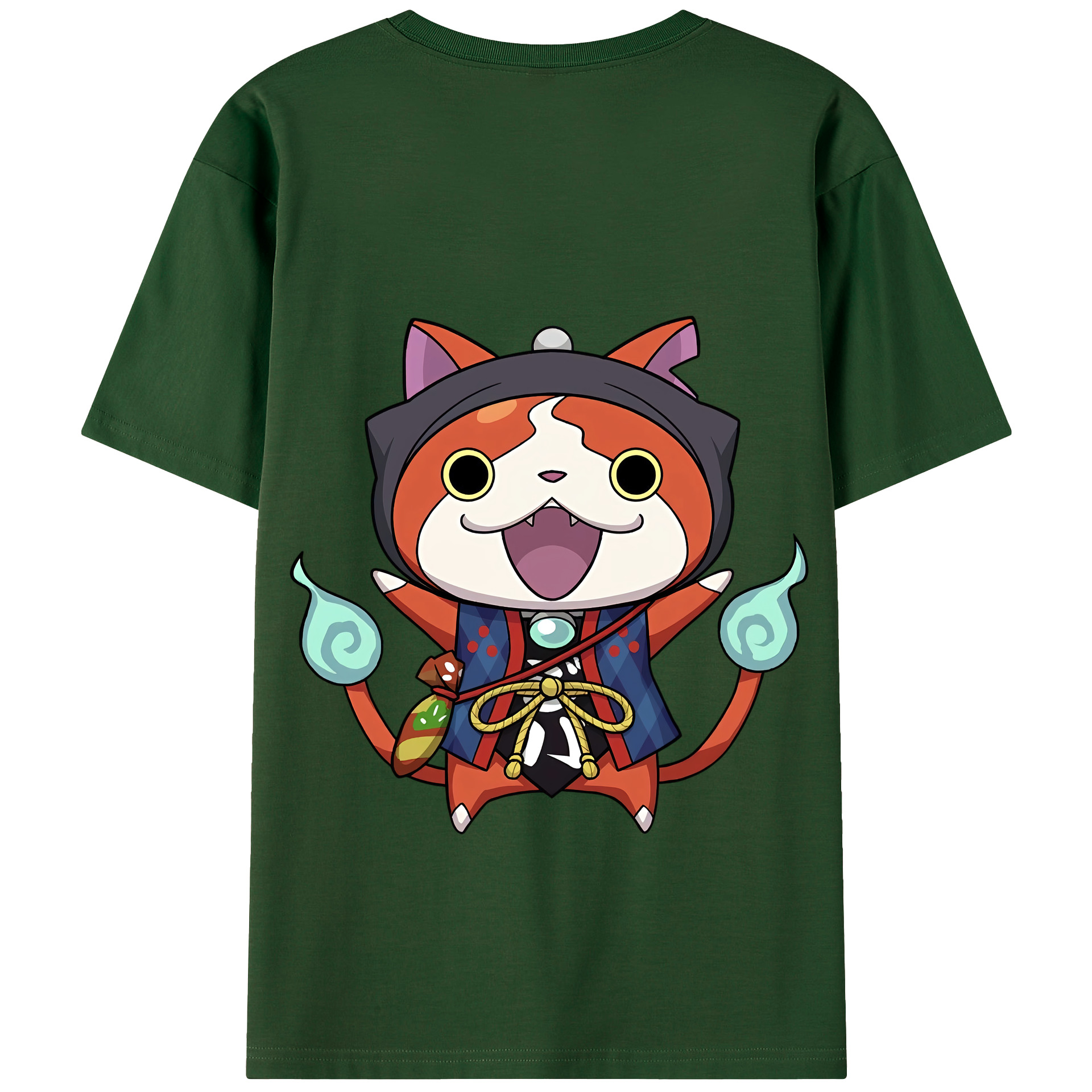 （画像用） 妖怪ウォッチ Yo-kai Watch 綿100％半袖Tシャツ（背面プリント）